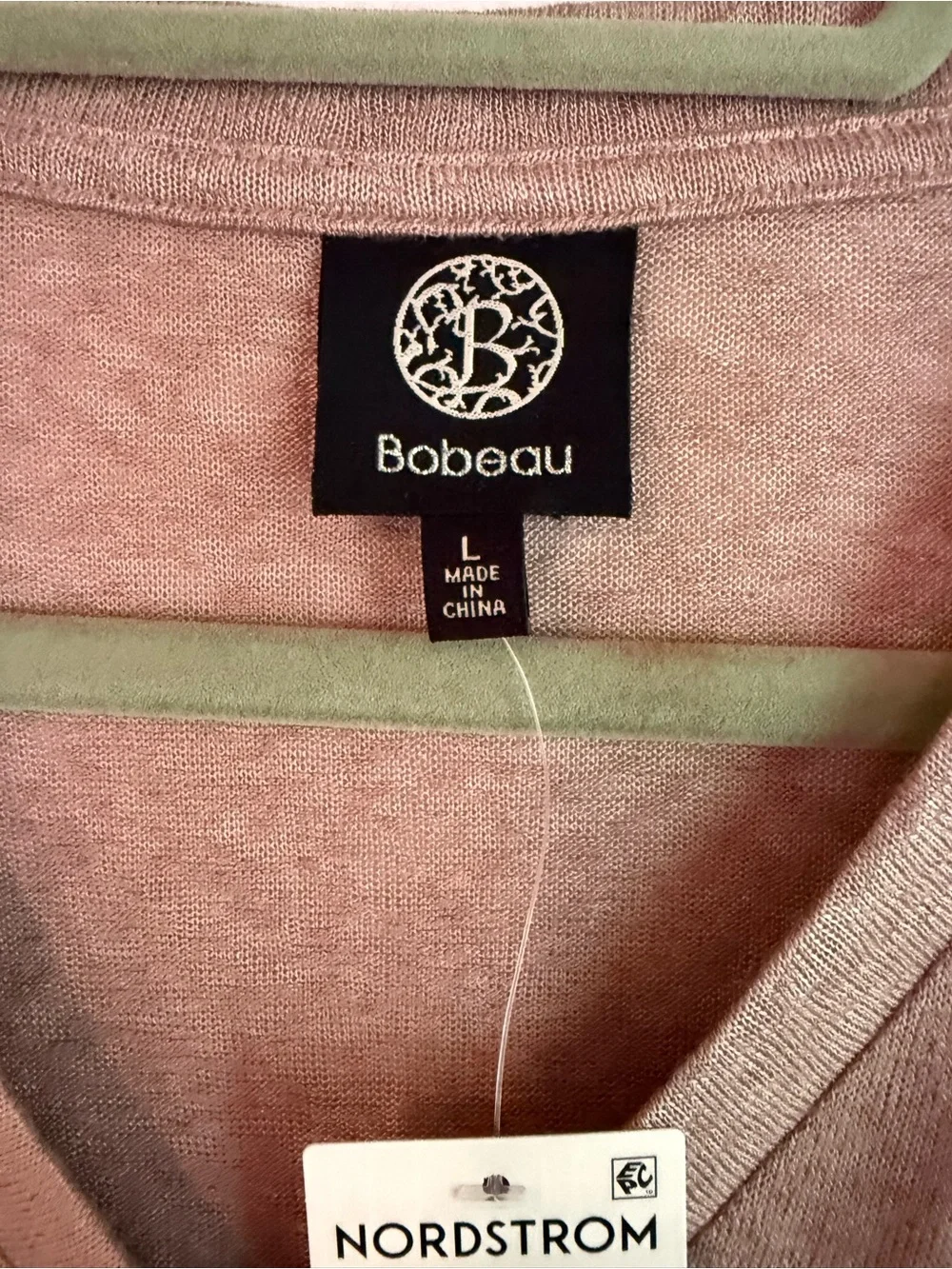 Bobeau Caty Tee, size Large, new with tags - Picture 4 of 5